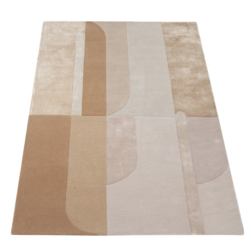 Tapis Moderne Tufté Main Laine Et Viscose Richmond 200 X 300 Cm