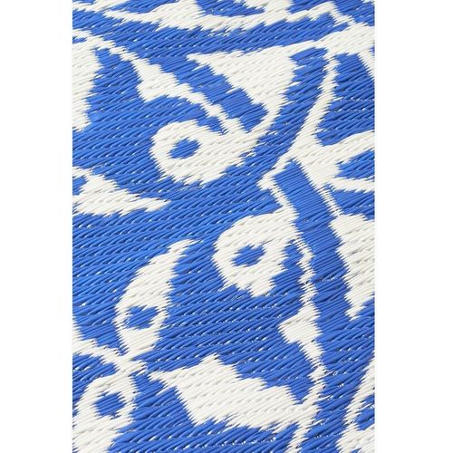 Tapis Extérieur Réversible En Plastique Recyclé San Juan Dark Blue 240x300 Cm