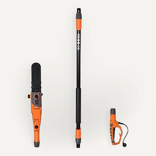 GOPLUS 750W Élagueuse Sur Perche Télescopique Électrique - Scie Élagage 212-286 Cm Avec Tête Pivotante