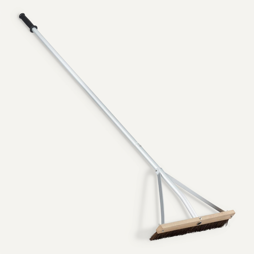 Balai Toiture Exterieur à Feuilles, Brosse De Nettoyage Pour Terrasse Réglable De 165-626 Cm