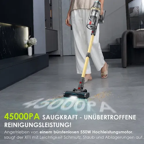 Aspirateur Balai Sans Fil , 45kpa, 35 Min D'autonomie, Pour Usage Domestique