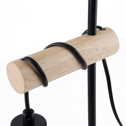 Lampe de Table Salon Vintage E27 Lampe De Chevet Noir Chambre à Coucher Bureau