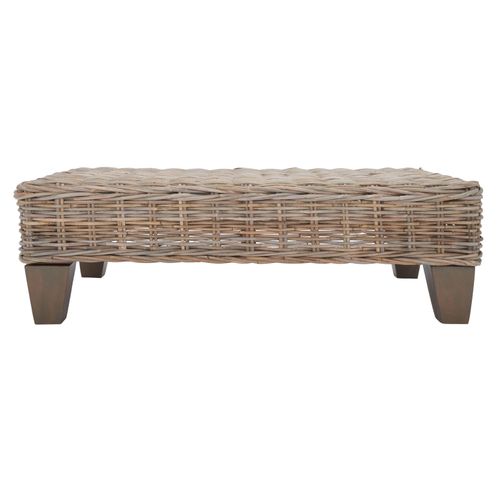 Table Basse Chessie Neutre Rotin 103 X 70 X 31 Cm