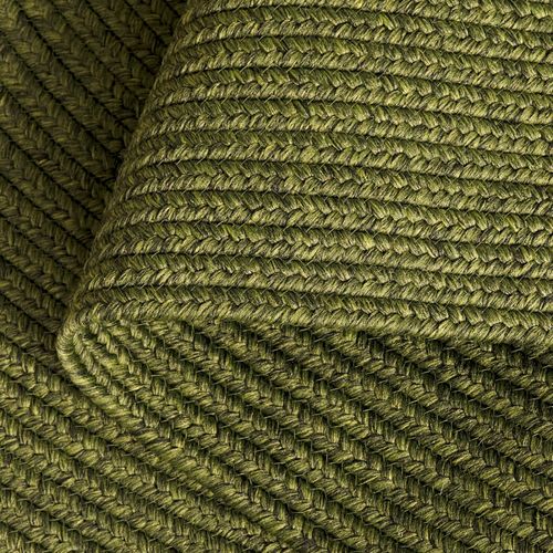 Tapis Braided 69 X 183 Cm Contemporain Mirabel Vert