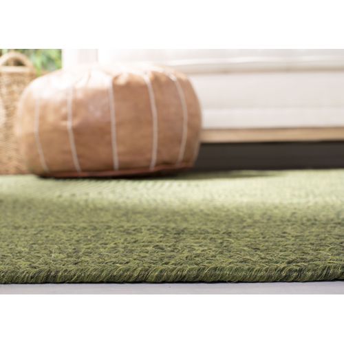 Tapis Braided 69 X 183 Cm Contemporain Mirabel Vert