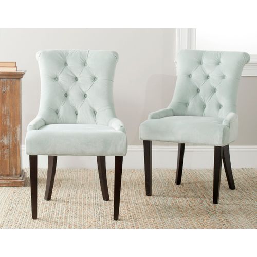 Chaises De Salle à Manger Louann Lot De 2 Noir Bois De Bouleau