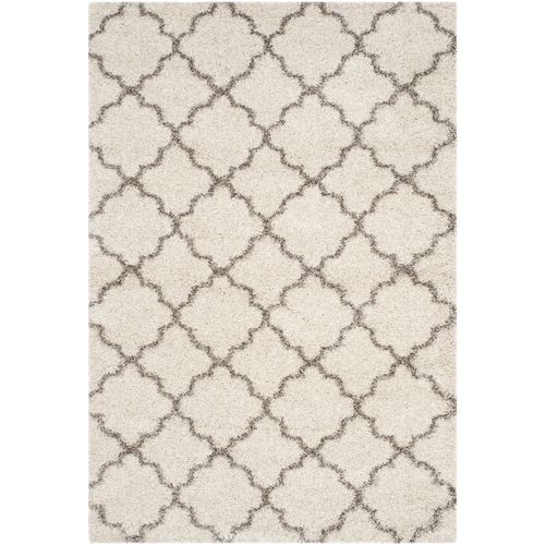 Tapis Shag Crème Safavieh 122x183 Cm - Poil Long Doux, Polypropylène, Pour Salon/chambre - 2