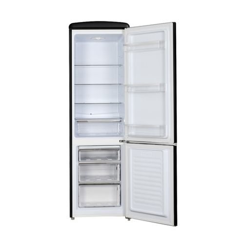 Réfrigérateur Congélateur Retro Ljco250black 244litres Noire