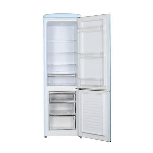 Réfrigérateur Congélateur Retro Ljco250blue 244 Litres Bleu Lavande