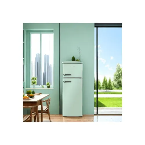 Réfrigérateur Congélateur 2 Portes Retro Arzy Ljdd206green 206 Litres Vert