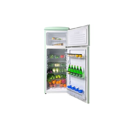 Réfrigérateur Congélateur 2 Portes Retro Arzy Ljdd206green 206 Litres Vert
