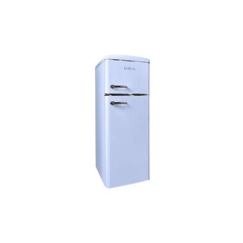 Réfrigérateur Congélateur 2 Portes Retro Arzy Ljdd206blue 206 Litres Bleu Lavande
