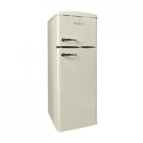 Réfrigérateur Congélateur 2 Portes Retro Arzy Ljdd206cream 206 Litres Crème