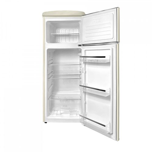 Réfrigérateur Congélateur 2 Portes Retro Arzy Ljdd206cream 206 Litres Crème