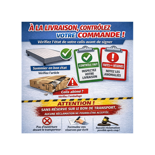 Lot De 2 Sommiers Tapissiers Noir 80x200 Ensemble 160x200 Fabrication Française Artisanale