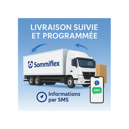 Lot De 2 Sommiers Tapissiers Noir 80x200 Ensemble 160x200 Fabrication Française Artisanale