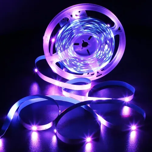 Bande LED  20 M Ruban LED Autocollant Pour Décoration De Fête De Jeu Bande Rvb éclairage De Fond TV