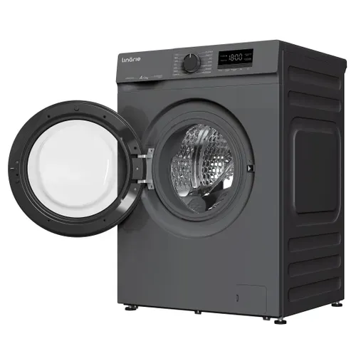 Lave-linge Hublot Lkwm1220as Gris 12kg 1200 Tours Moteur Induction 14 Programmes et Vapeur