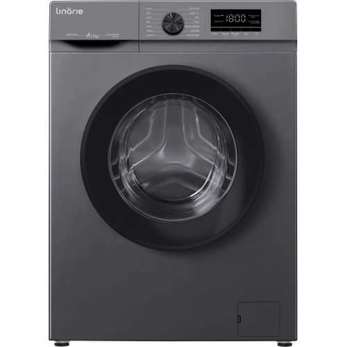 Lave-linge Hublot Lkwm1220as Gris 12kg 1200 Tours Moteur Induction 14 Programmes et Vapeur