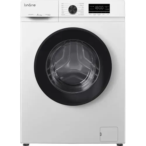 Lave-linge Hublot Lkwm1220aw Blanc 12kg 1200 Tours Moteur Induction 14 Programmes et Vapeur