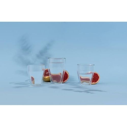 Titlis — Verres Double Paroi 0,35 L (set De 6) En Verre Borosilicate