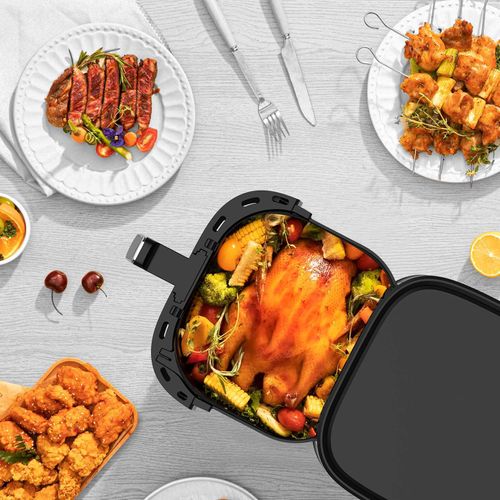 Friteuse à Air, Airfryer Xl625a, 6,5l Air Fryer, 8 Programmes, Recettes