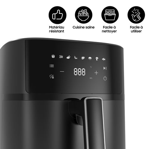 Friteuse à Air, Airfryer Xl625a, 6,5l Air Fryer, 8 Programmes, Recettes