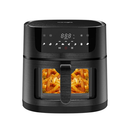 FOUR CalmDo Friteuse sans Huile, 25L Mini four électrique avec 12 Programmes, 1800W Four à Air