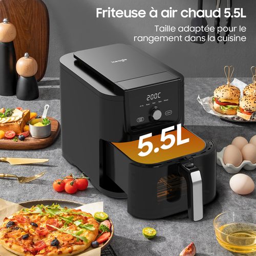 Friteuse Sans Huile Panana XL 7.5L - 8 Programmes Automatiques, Écran Tactile, Économe En Énergie