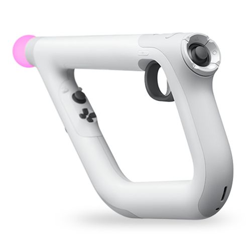 Vr Aim Arme À Feu Playstation 4 Analogique/numérique Gris, Blanc