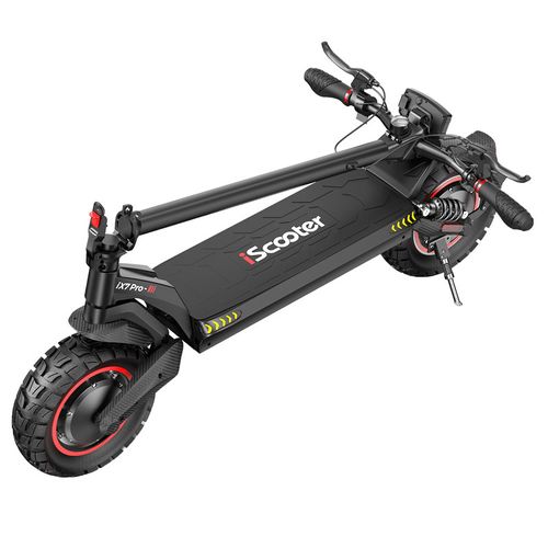 Scooter Électrique iScooter iX7 Pro 1000W x2 Autonomie 60 km/Pneus Tout Terrain 10