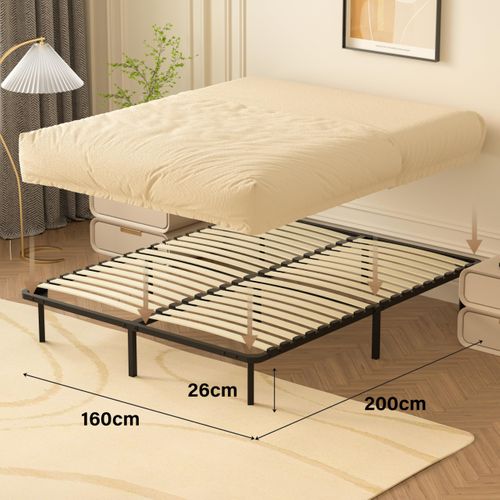 Ensemble Matelas Ressorts 120x190 cm, Accueil Mémoire De Forme, Epaisseur 30 cm + sommier