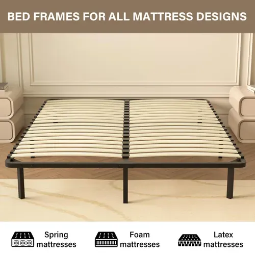 Ensemble Matelas Ressorts 120x190 cm, Accueil Mémoire De Forme, Epaisseur 30 cm + sommier