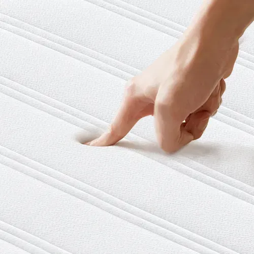 Matelas à Ressorts 140 X 190 Cm  - Épaisseur 22 Cm, Blanc