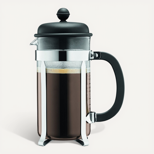 Cafetière à Piston 8 Tasses 1l Noir 1918-01