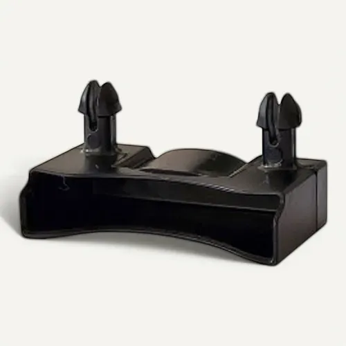 Lot De 1 Embout Noir Pour Lattes 48 X 8 Mm