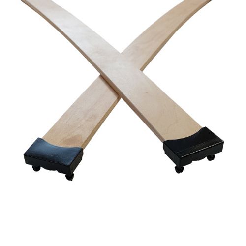Lot De 10 Embouts Noir Pour Lattes 48 X 8 Mm