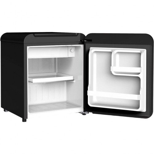 Chatel Mini Réfrigérateur Cube Vintage Linarie Lk48mbblack 46 Litres Noir