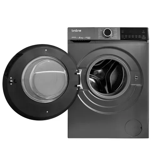 Lave-linge Hublot Ljwm1014g Gris 10kg 1400 Tours Moteur Induction 14 Programmes et Vapeur Classe A