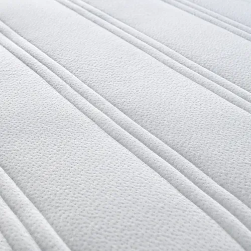 Ensemble Matelas à Ressorts 160x200 cm Epaisseur 22 cm + sommier à Lattes Sur Pieds