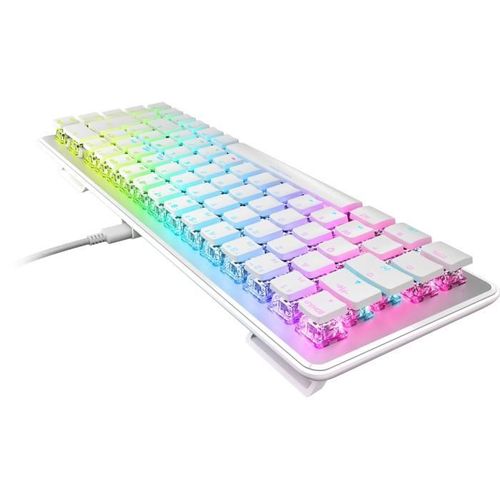 Clavier Gaming Optique Et Mécanique Sans Fil - Vulcan Ii Mini - Blanc