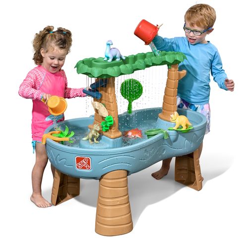 Table D’eau Et Sable Avec Pompe – Jeu Sensoriel Extérieur – 54x53x29 Cm – Accessoires Pêche Et éviers Pour Enfants