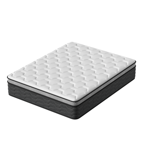 Matelas Ressorts 140x190 Cm, Confort, 7 Zones - 25 Cm D'épaisseur