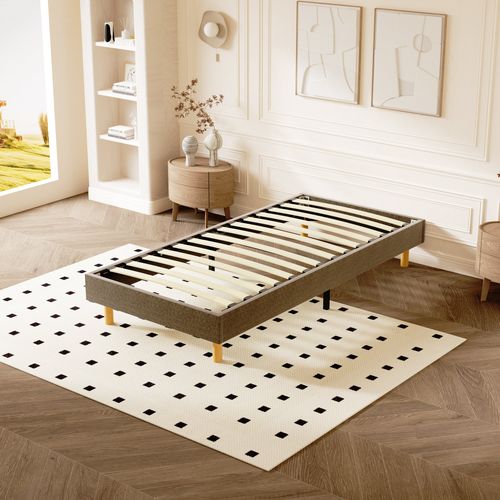 Sommier déco 90x190 cm en kit, 14 Lattes