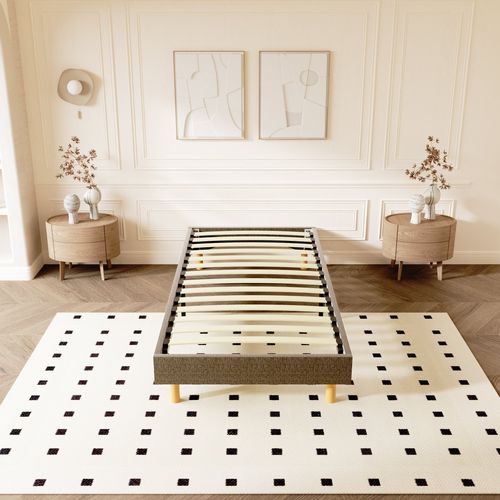 Sommier déco 90x190 cm en kit, 14 Lattes