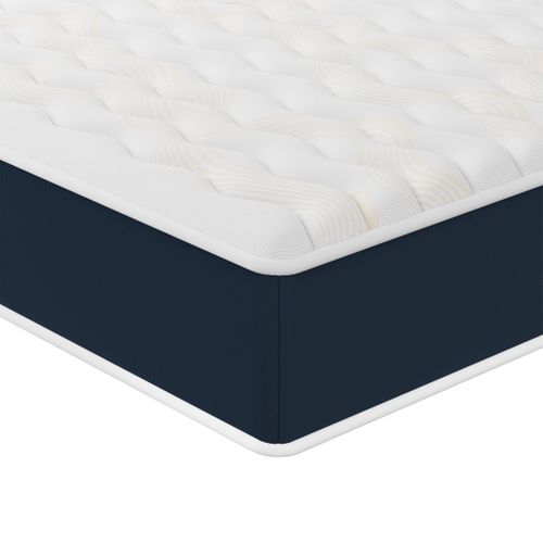 Ensemble Matelas En Mousse 160x200 Epaisseur 32 Cm + Sommier déco, 9 Pieds
