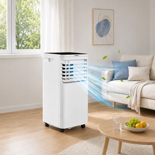 Climatiseur Mobile 3-en-1 9000 Btu 980w Avec Télécommande