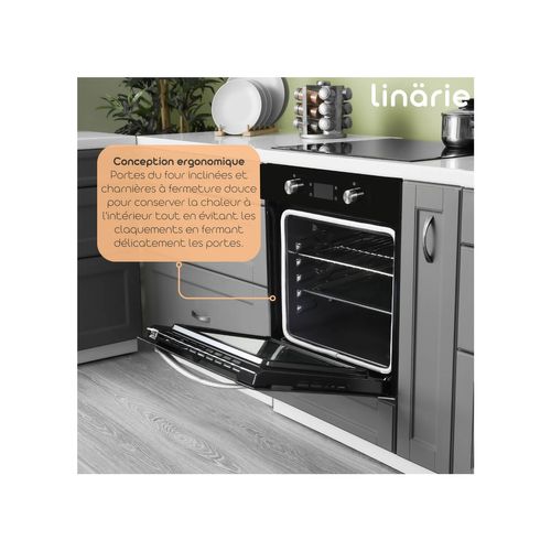 Four encastrable Pyrolyse LABO71MPB 70 litres Multifonctions Noir