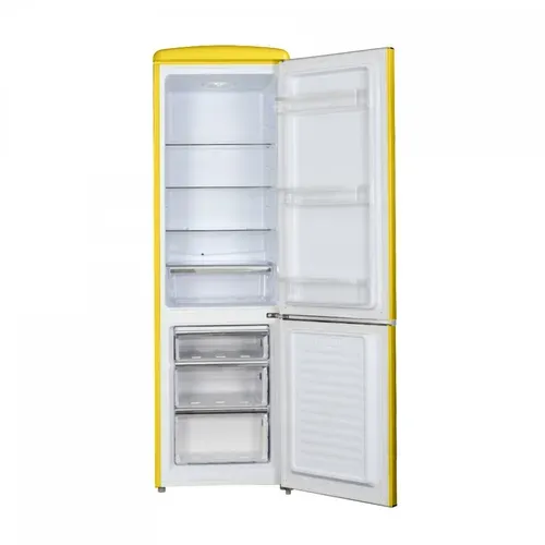 Réfrigérateur Congélateur Retro Ljco250lemon 244 Litres Lemon
