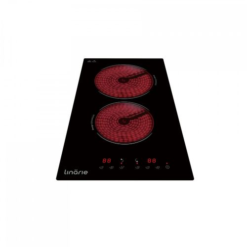 Domino Vitrocéramique Linarie Albi Lin30c2z 2 Zones - Encastrable